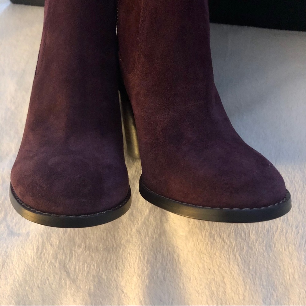 NWT Coach OMBRÉ Heel Suede Boots  Size 5B BEAUTIFUL!!! - Picture 4 of 12